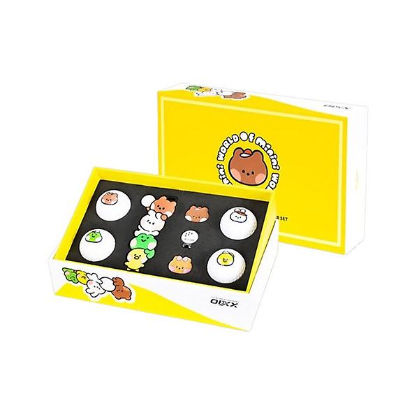  던롭 젝시오 x 라인프렌즈 미니니 3피스 골프공 4구 기프트세트 골프 악세사리 용품 선물 GGF 23038I