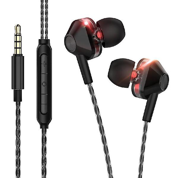  에이투 AT0103 트리플 드라이버 게이밍 커널형 인이어 유선 이어폰 3.5 mm