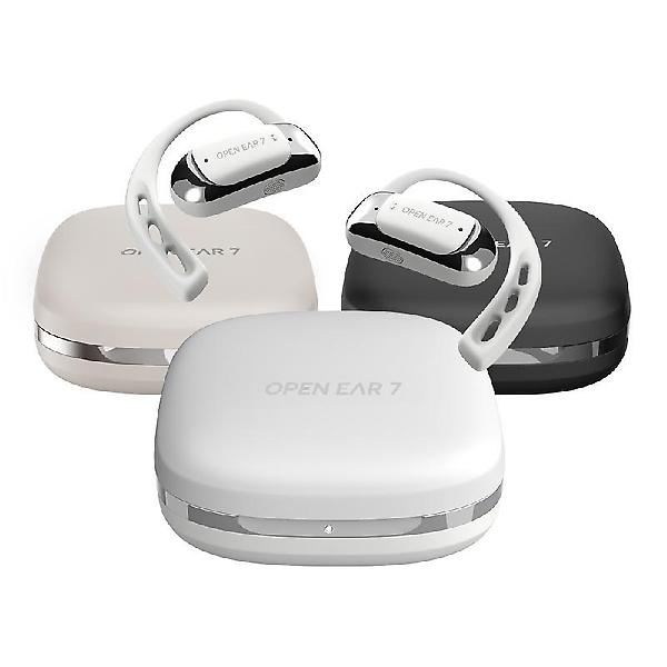  에이투 오픈이어7 초경량 노이즈캔슬링 스포츠 귀걸이형 골전도 대체 블루투스 무선이어폰 OPEN EAR 7