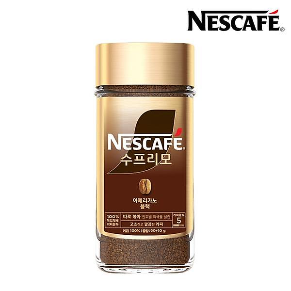  [네스카페] 수프리모 병커피 아메리카노 블랙 (90+10g) 택1