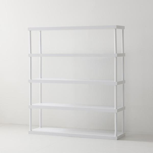  아이앤 케인즈 멀티 스틸 4단 책장 BR