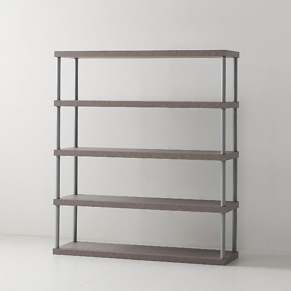  아이앤 케인즈 멀티 스틸 4단 책장 BR