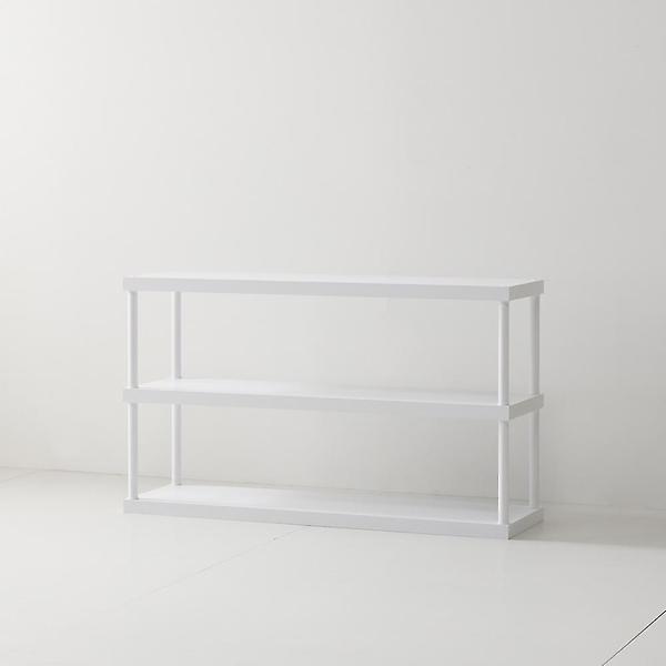  아이앤 케인즈 멀티 스틸 2단 책장 BR