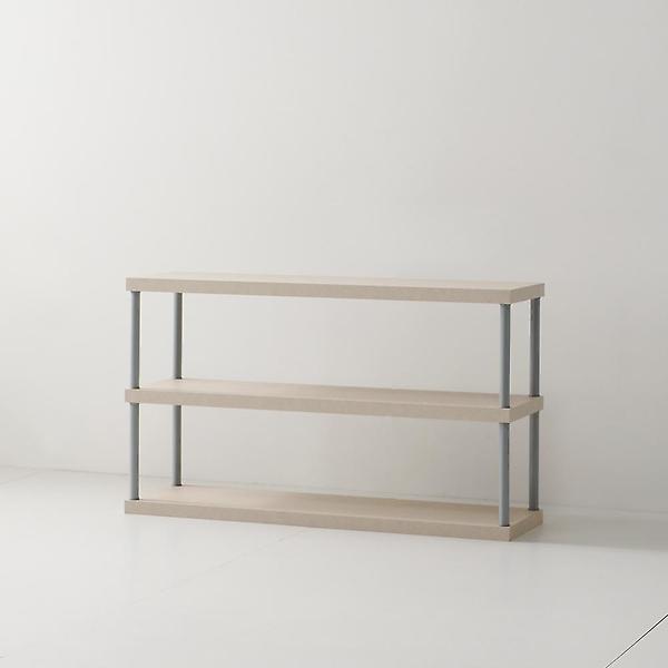  아이앤 케인즈 멀티 스틸 2단 책장 BR