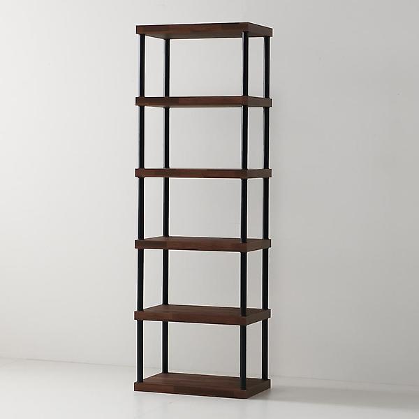  아이앤 케인즈 멀티 스틸 소형 5단 책장 BR