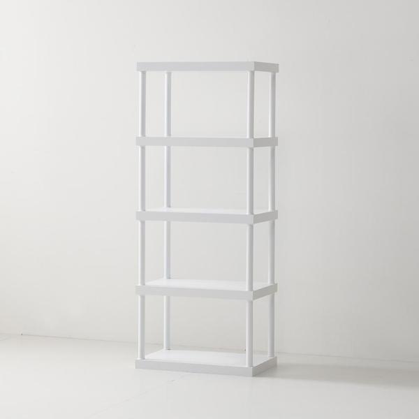  아이앤 케인즈 멀티 스틸 소형 4단 책장 BR