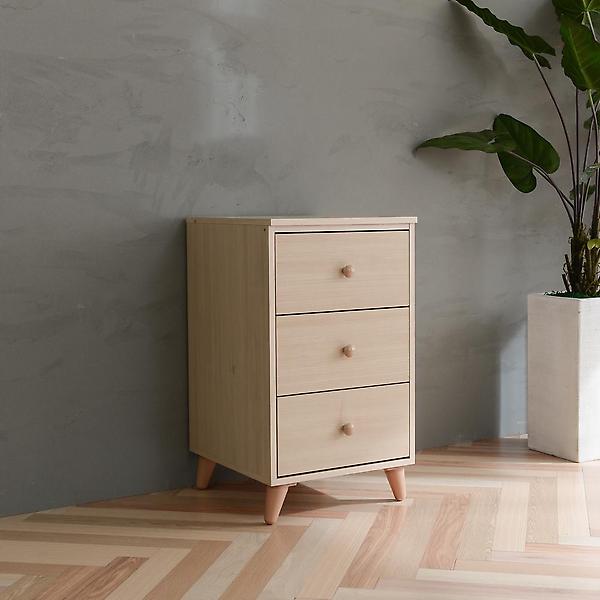  아이앤 레나3단400서랍장BR