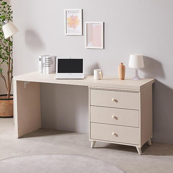  아이앤 레나1200확장형책상세트BR