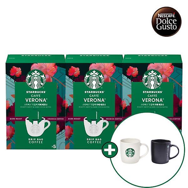  [스타벅스] 드립백 미디엄 5T (카페 베로나) 3박스 + 스타벅스 머그컵 랜덤증정