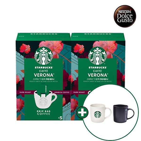  [스타벅스] 드립백 미디엄 5T (카페 베로나) 2박스 + 스타벅스 머그컵 랜덤증정