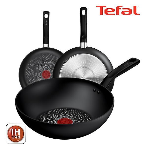  테팔 인덕션 티타늄 델리시오 3종세트 (프라이팬 22cm + 24cm + 볶음팬 28cm)
