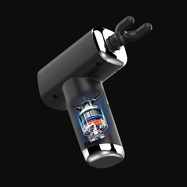  [카프] 4헤드 미니 무선 마사지건 KF-G120