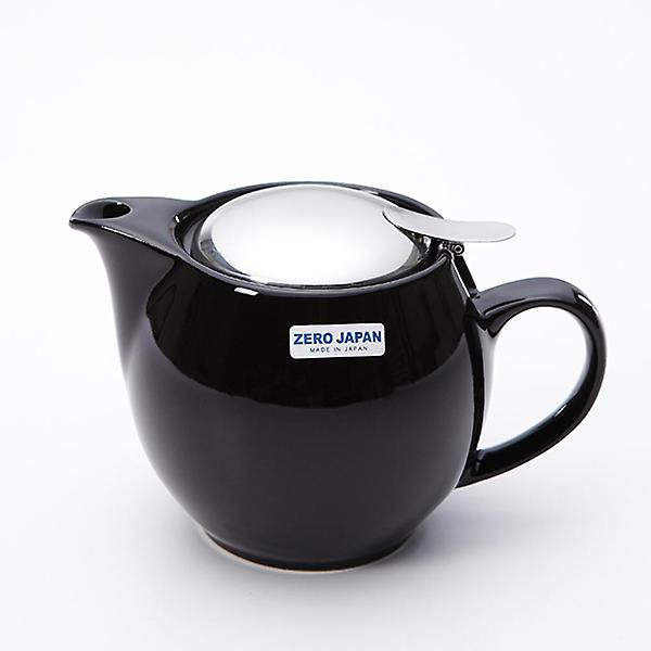  제로재팬 티포트 라운드 680ml 블랙 (BBN-04BK) 도자기 티팟세트