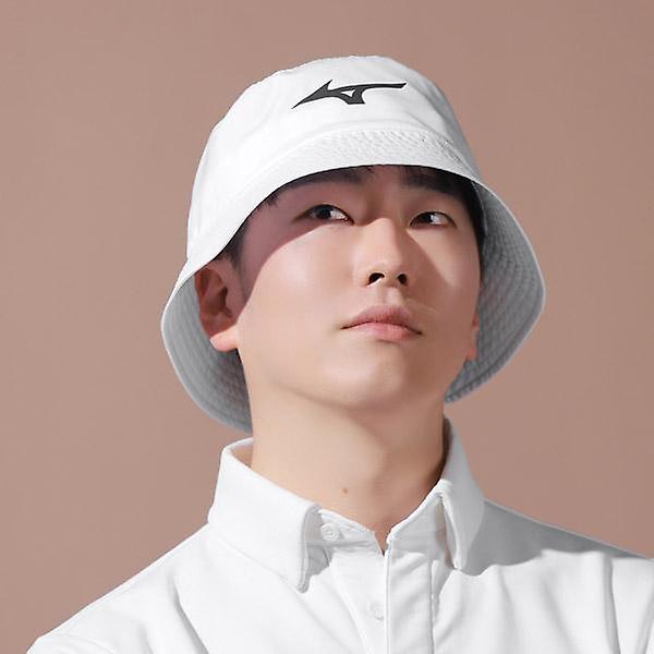  미즈노 RB 골프 버킷햇 벙거지 방수 경량 사이즈조절 모자 52KW2370