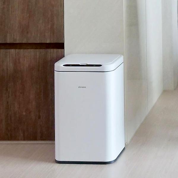 [다룸/D-TC-5005(WH)] 자동센서 스마트 쓰레기통 20L 화이트 일반형