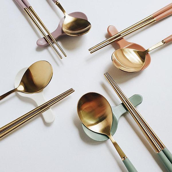  보겐 에펠 커트러리 수저 세트 골드(블랙) 양식기