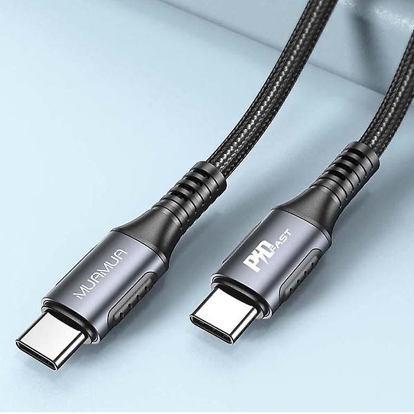  [무아무아] C to C 케이블 100W PD 고속충전케이블 2m 480Mbps 데이터전송