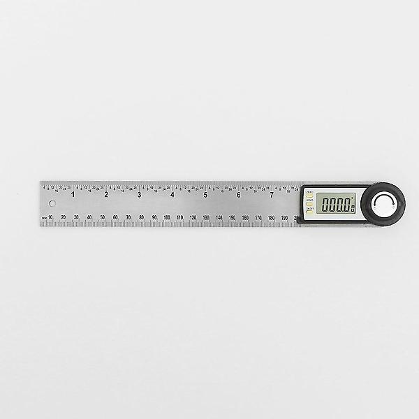  360도+20cm 디지털 각도기 목공용 스틸자 각도측정기
