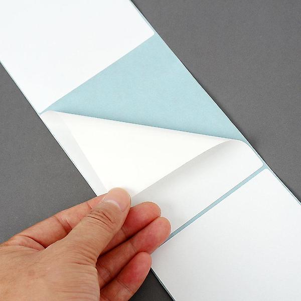  바코드 감열 롤라벨 400매 100x120mm 산업 라벨스티커