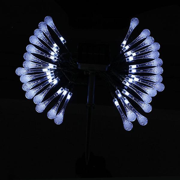  [도토로] 태양광 LED 30구 물방울 가랜드 전구(4m) 이벤트전구