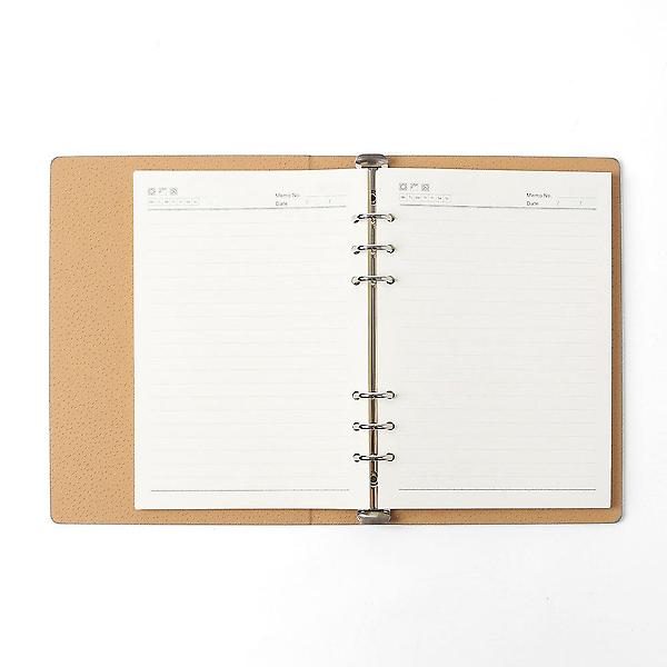  데일리 다이어리형 노트(A5) (그레이)일기장 유선노트