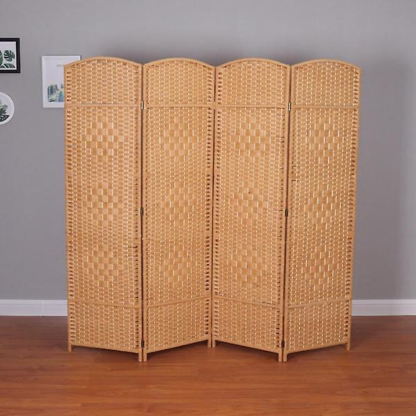  라탄 구텐 4단 파티션(200cmx200cm) (베이지)