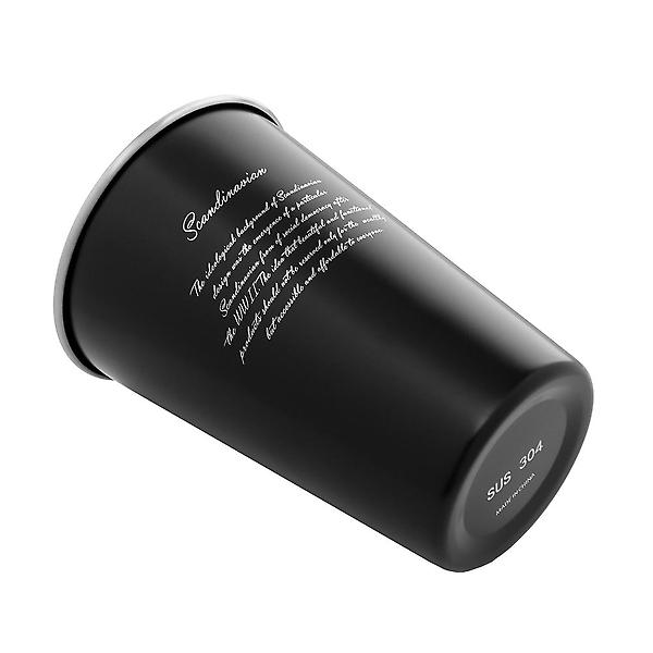  아임레터링 스텐컵(500ml) (블랙) 음료수 물컵
