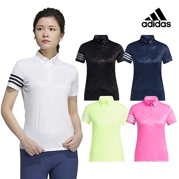  아디다스 삼선 올오버 프린트 여성 반팔티 GM3668 GM3669 GM3670 GM3671 GM3673