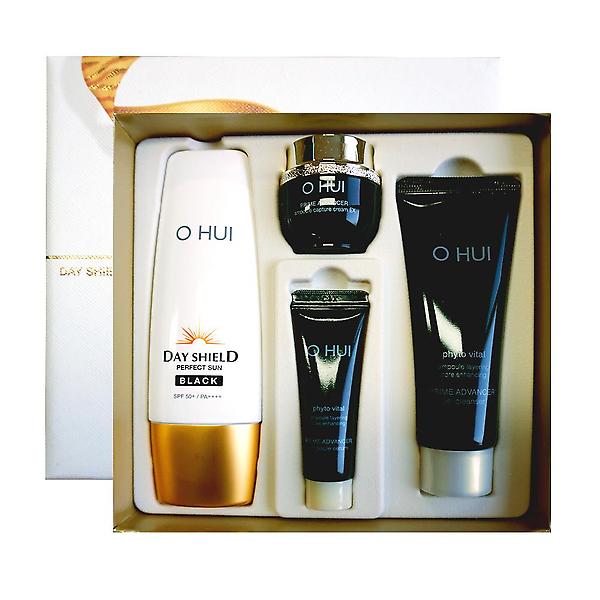  오휘 데이쉴드 퍼펙트 선 블랙 기획세트(22설) SPF50+/PA+++