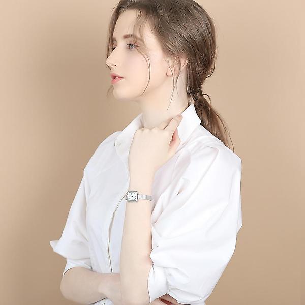  디유아모르 여성 메쉬밴드시계 DAW6102MS-SW 다이아몬드 시계