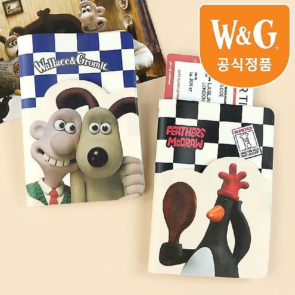  [공식정품]월레스와 그로밋 여권케이스 2종세트