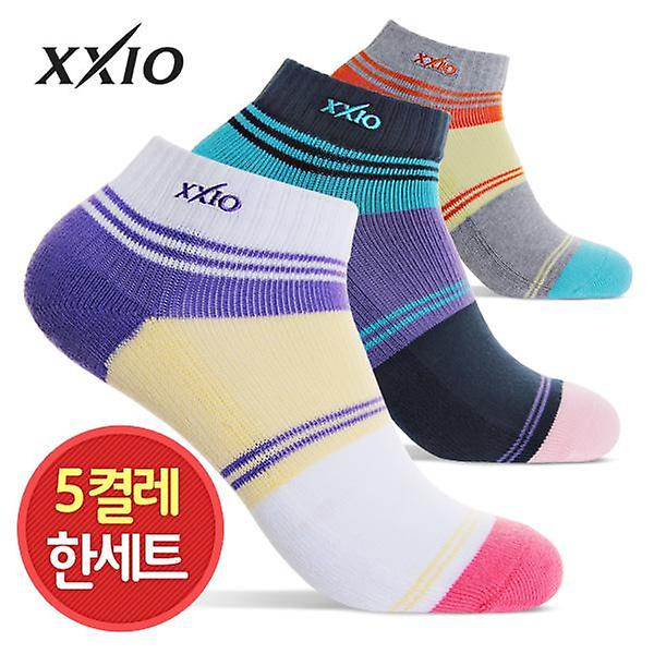  5켤레1세트/젝시오 단목 16003 여성 양말 색상 택1