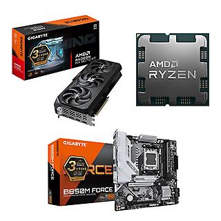 순정PC [순정PC/AMD-RYZEN7800X3D] [순정PC/전자랜드] 반본체 게이밍 핵심 3종 라라랜드 패키지 7800X3D/B850M/RX9070X...