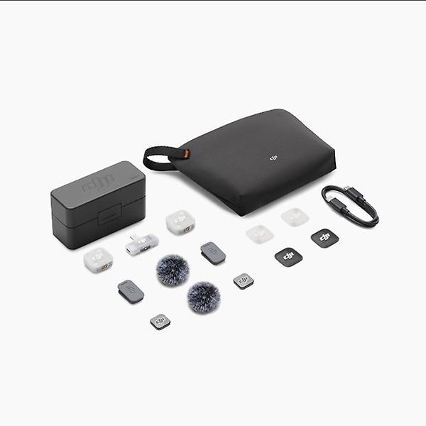  DJI Mic Mini 2 마이크 미니2 (2 TX + 1 모바일 RX + 충전 케이스) 세트
