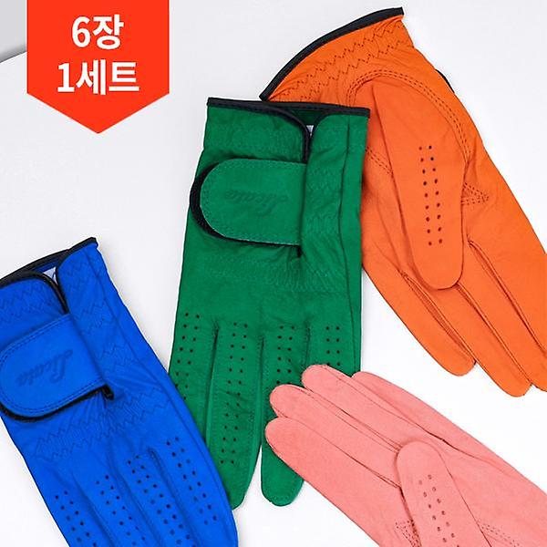  6장 1세트/리카타 노블레스 그레이스 컬러 양피 골프장갑