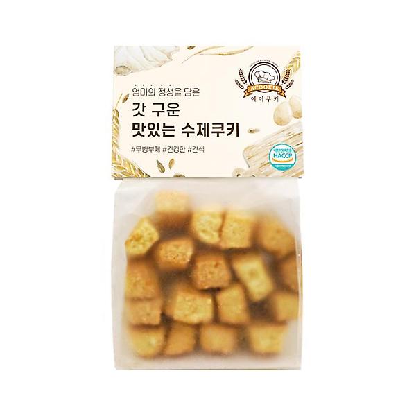  에이쿠키 아몬드크런치 120g 수제쿠키 답례품 선물 카페 디저트