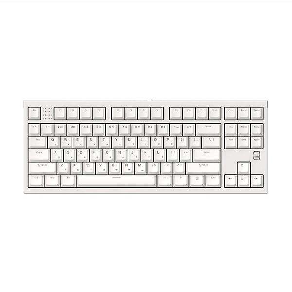  프리플로우 archon M1 PRO 2 TKL 8K 자석축 게이밍 유선 키보드 화이트, 저소음 퀵실버 V2