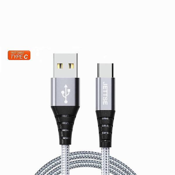  [젯스] 1+1 C타입 고속충전 패브릭 데이터 케이블 JTS-MFCTY120