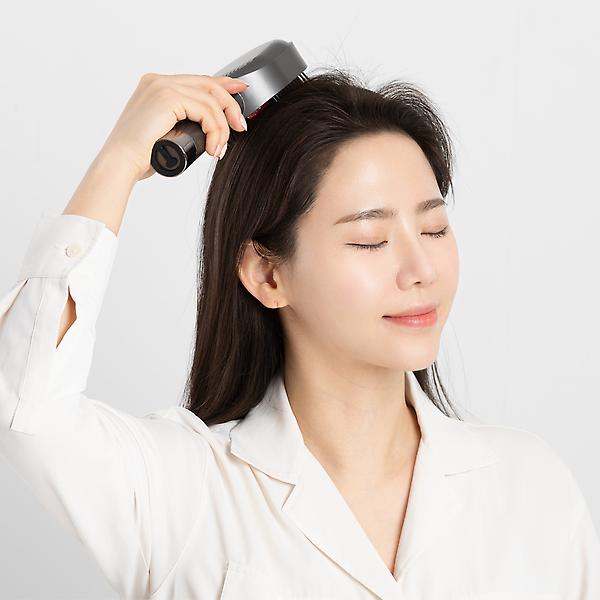  펄케어 두피 마사지기 관리기 전동 브러쉬 디바이스 EMS 헤드스파 헤어터치