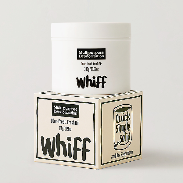  위프 린 탈취제 WHIFF 고체 옷장 차량 에어컨 자동차 담배 신발장 300g