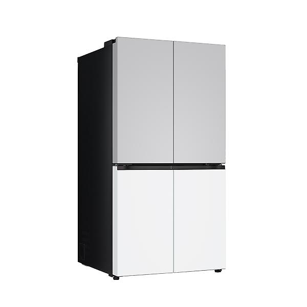 [LG전자/T876MRQ012] 디오스 AI 오브제컬렉션 노크온 냉장고 870L 2등급