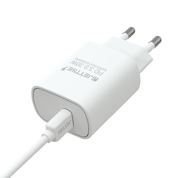  [젯스] 30W PD3.0 1포트 초고속 충전기 케이블포함 JTS-PD30C