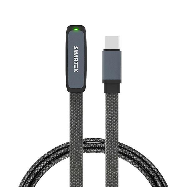  [스마텍] C타입 고속충전 케이블 65W 꺾임방지 90도 L자형 1.5m STCB-V1