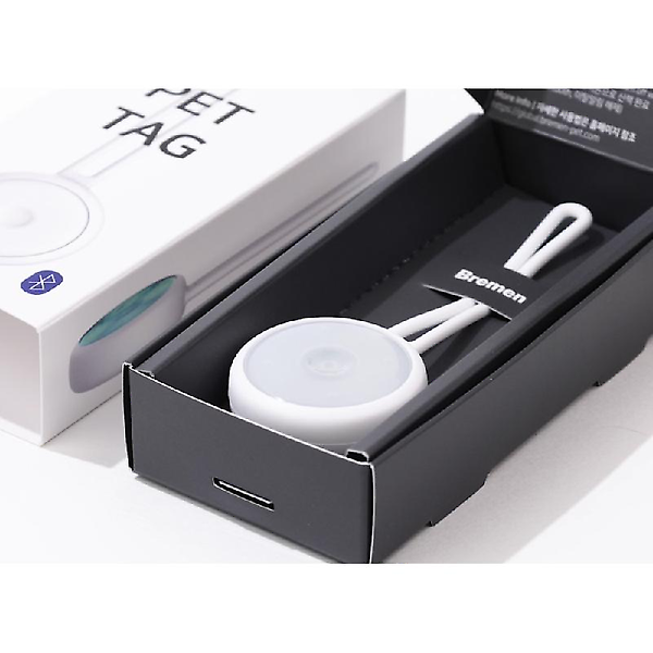  브레멘 펫 태그 스마트형 인식표, 외장칩, 온라인 동물등록, LED 산책등, 강아지, 고양이 목걸이