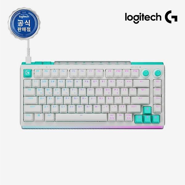  로지텍코리아 공식 G512 X 75 게이밍 키보드 화이트, 자석축