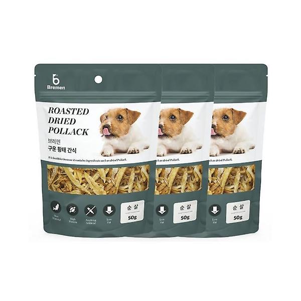  브레멘 구운 간식 순살 황태, 50g 