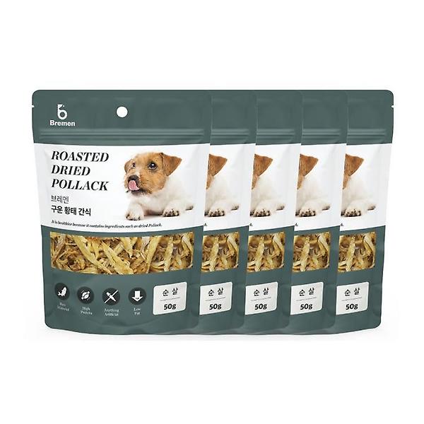  브레멘 구운 간식 순살 황태, 50g 