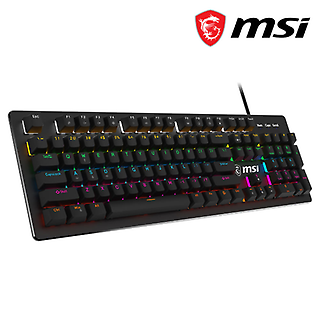 [MSI/MSI-FORGE-GK300/BL] MSI FORGE GK300 게이밍 유선 키보드 청축