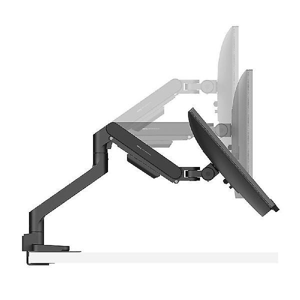  [공식총판] 벤큐 BSH01 블랙 싱글 모니터암 360도 회전 고중량 모니터 받침대 거치대