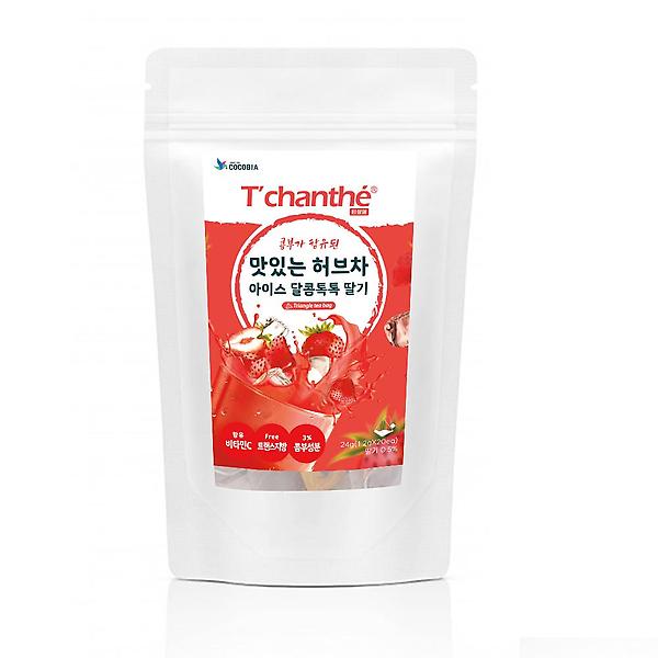  티샹떼 맛있는 허브차 딸기 히비스커스차 20티백 아이스티 콤부함유